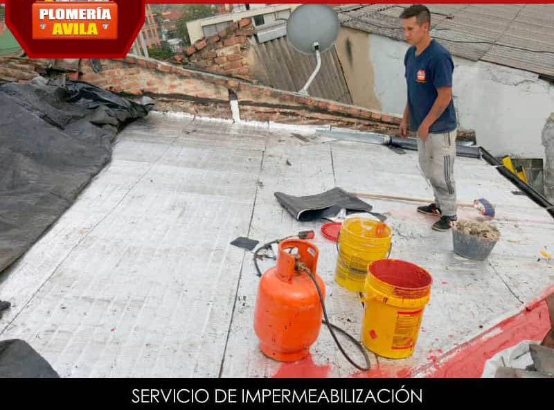 Impermeabilización de terraza en Chía